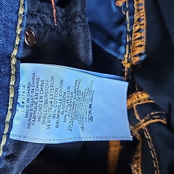 AWESOME TRUE RELIGION STELLA BIG T LOW RISE SKINNY JEANS - Picture 11 of 16